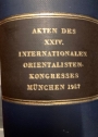 Akten des 24. internationalen Orientalisten-Kongresses. München, 28. August - 4. September 1957.