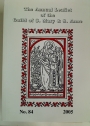 The Annual Leaflet of the Guild of S. Mary and S. Anne. No 84.