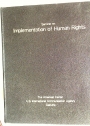 Proceedings of the Seminar on Implementation of Human Rights (In Commemoration of the United Nations Human Rights Day, December 10, 1981)