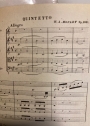 Celebre Quintetto in La per Clarinetto, 2 Violini, Viola e Violoncello. Op 108.