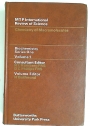 Biochemistry Series One: Volume 1: Chemistry of Macromolecules.
