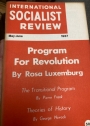 Program for Revolution. (International Socialist Review)