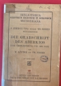 Die Grabschrift des Aberkios ihre Überlieferung und ihr Text. Mit einer Tafel.