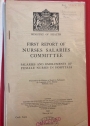 First Report of Nurses Salaries Committee - Salaries and Emoulments of Female Nurses in Hospitals. (Cmd 6424)