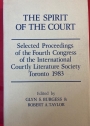 The Spirit of the Court. Selected Proceedings of the Fourth Congress of the International Courtly Literature Society, Toronto 1983.