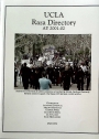 UCLA Raza Directory. AY 2001 - 2002.