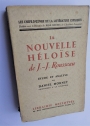 La Nouvelle Héloise de J.-J. Rousseau. Étude et Analyse.