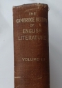 The Cambridge History of English Literature. Volume 3: Renascene and Reformation.
