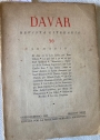 Davar. Revista Literaria No: 56. Enero - Febrero 1955.