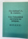 Ein Sendbrieff D M Lutthers von Dolmetschen und Fürbitt der Heiligenn (MDXXX)