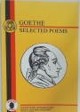 Goethe. Selected Poems.