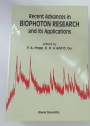 Recent Advances in Biophoton Research and Its Applications.