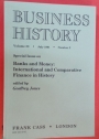 Banks and Money: International and Comparative Finance in History. Business History Special Issue. (Volume 33, Number 3, July 1991).