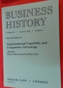 Organisational Capability and Competitive Advantage. Business History Special Issue. (Volume 34, Number 1, January 1992).