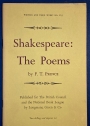 Shakespeare: The Poems.