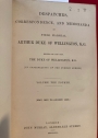 [Supplementary] Despatches, Correspondence and Memoranda of Field Marshal Arthur Duke of Wellington, KG. Edited by his Son, the Duke of Wellington, in Continuation of the Former Series. Volume the Fourth: May 1827- August 1828.