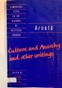 Culture and Anarchy and other Writings.
