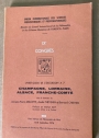 Champagne, Lorraine, Alsace, Franche-Comté. Livret-Guide de L'Excursion A7. (IXe Congrès, Union Internationale des Sciences Préhistoriques et Protohistoriques).