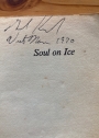 Soul on Ice. Introduction by Maxwell Geismar.
