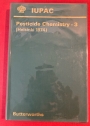 Pesticide Chemistry - 3. Selected Specially Invited Lectures Presented at the Third International Congress of Pesticide Chemistry including the Symposium on Dispersion Dynamics of Pollutants in the Environment. Helsinki 1974.