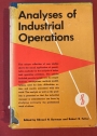 Analyses of Industrial Operations.