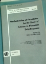 Standardization of Procedures for the Study of Glucose-6-Phosphate Dehydrogenase.