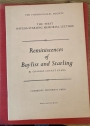 Reminiscences of Bayliss and Starling.