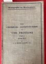 The Chemical Constitution of the Proteins. Part 1: Analysis. Second Edition