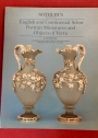 English and Continental Silver Portrait Miniatures and Objects of Vertu.