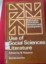 Use of Social Sciences Literature.