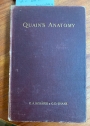 Quain's Elements of Anatomy. In Three Volumes. Volume 2. Part 2: Myology-Angeiology.