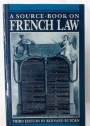 Source Book on French Law.
