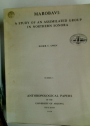 Marobavi: A Study of an Assimilated Group in Northern Sonora.