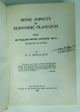 Some Aspects of Economic Planning: Being Sir William Meyer Lectures, 1932-33, University of Madras by N S Subba Rao.