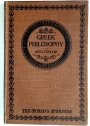 Greek Philosophy. An Introduction.