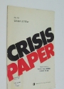Ulster at War. Crisis Paper.