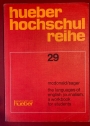 The Languages of English Journalism: A Workbook for Students.