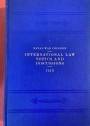 International Law Topics and Discussions 1914.