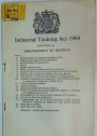 Industrial Training Act 1964: Chapter 16.