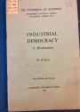 Industrial Democracy. A Revaluation.