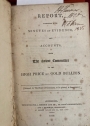 Report, Together with Minutes of Evidence, and Accounts, from the Select Committee on the High Price of Gold Bullion.