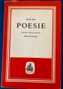 Poesie. English Translation by Diana Wormuth.