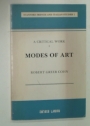 Modes of Art. (A Critical Work, 1)