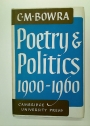 Poetry and Politics, 1900 - 1960.
