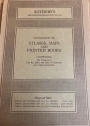 Catalogue of Atlases, Maps and Printed Books, Comprising the Property of the Earl of Kintore etc.