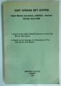 East African Rift System. 1) Report of the UMC / UNESCO Seminar on the East African Rift System, 2) Report on the Geology and Geophysics of the East African Rift System.
