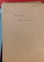 Contributions to the Petrology of Barnavave, Carlingford. Parts 1-3.