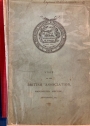Manchester Literary and Philosophical Society. Visit of the British Association, Manchester Meeting, September 1913.