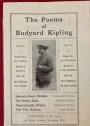 The Poems of Rudyard Kipling. Publisher's Advert.