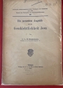 Die neusten Angriffe auf die Geschichtlichkeit Jesu.